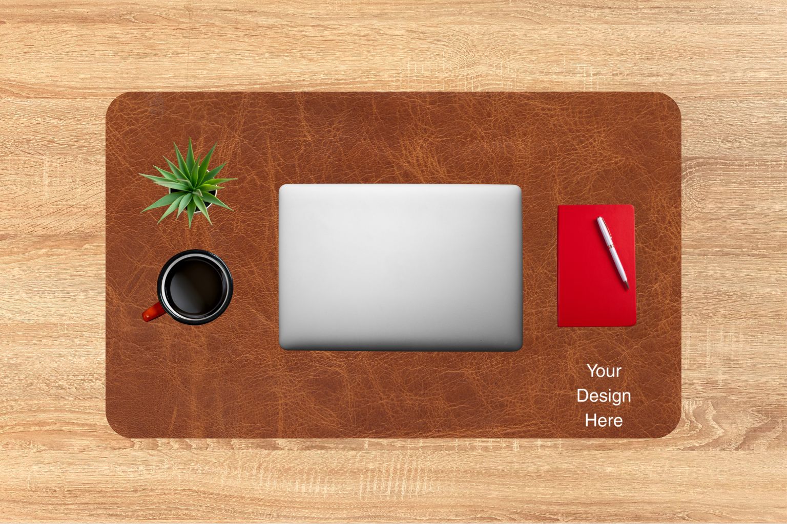 customized-vegan-leather-desk-mat