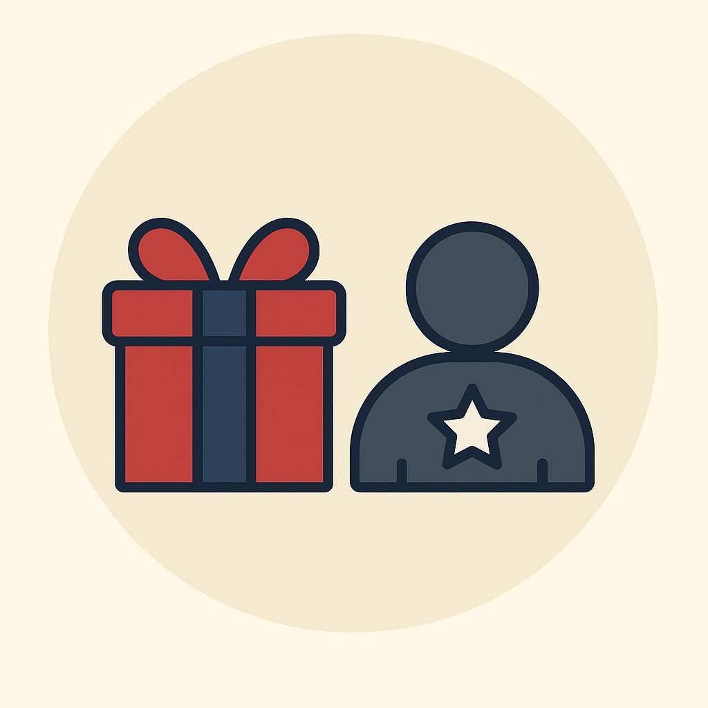 gift-box-next-to-happy-user-icon-with-star-symbolizing-customer-delight-and-positive-brand-experience