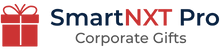 SmartNXT Pro Corporate Gifts logo with red gift icon