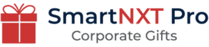 SmartNXT Pro Corporate Gifts logo with red gift icon